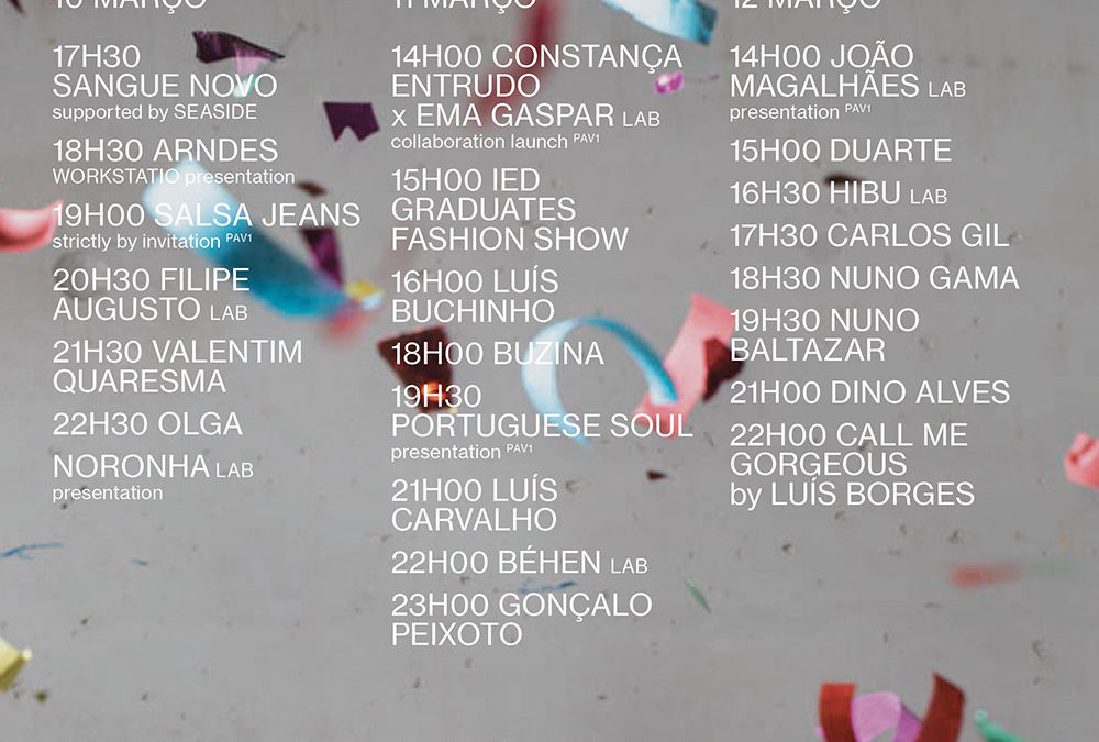 MODALISBOA CORE: FASHION SHOWS