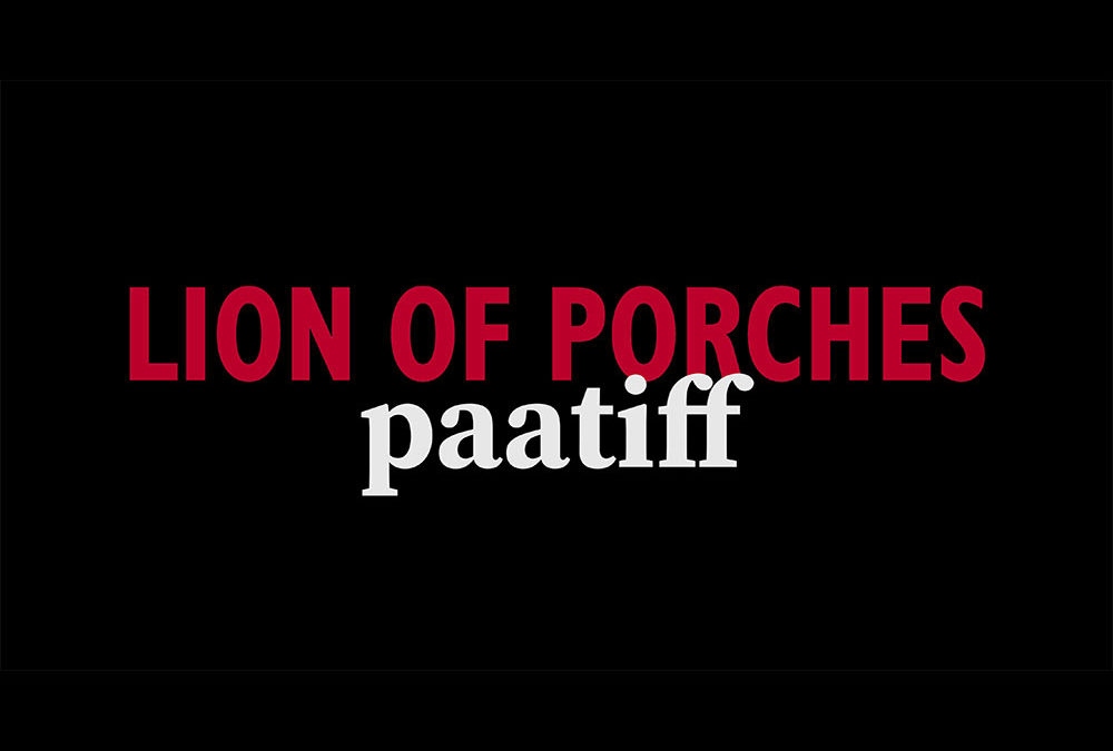 Lion of Porches x Paatiff