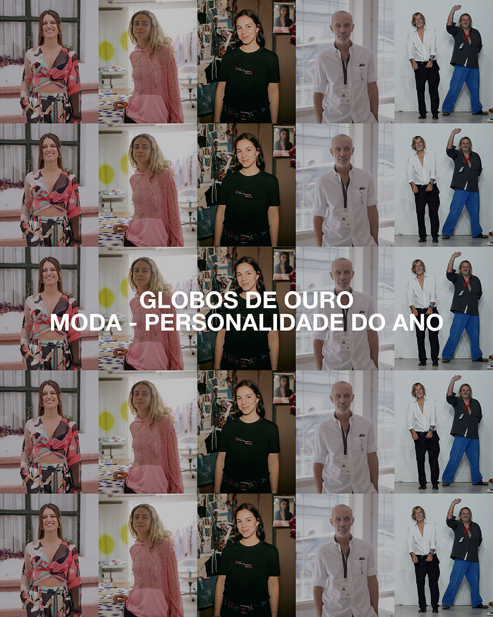 globos ouro moda