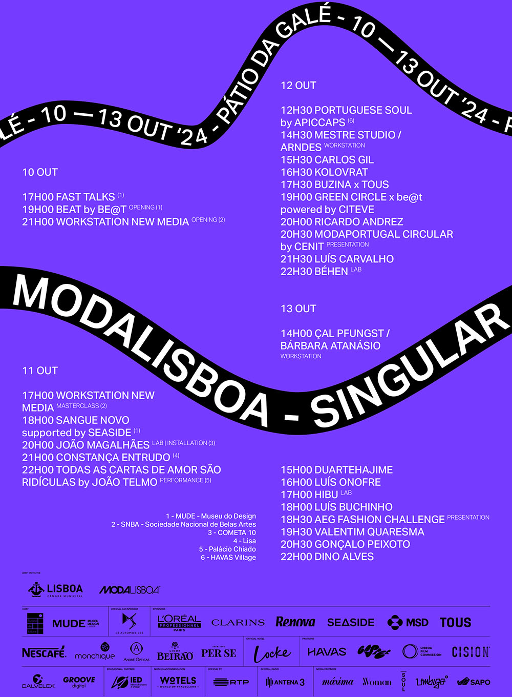 MODALISBOA SINGULAR | PROGRAMAÇÃO