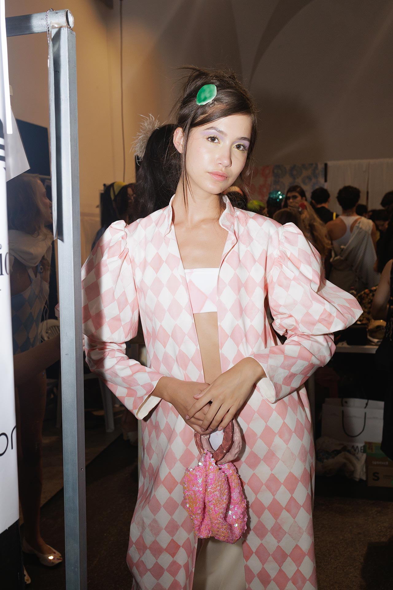 Francisca Nabinho | Backstage | ModaLisboa – Base francisca nabinho bs 08