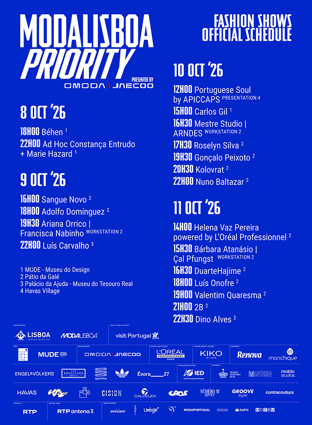 fashion shows schedule 1