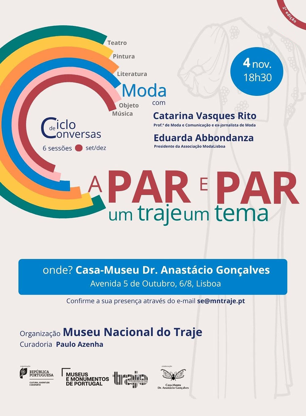 a par e par conversa moda